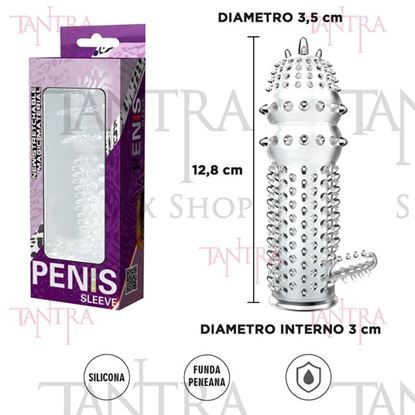 Funda para pene transparente